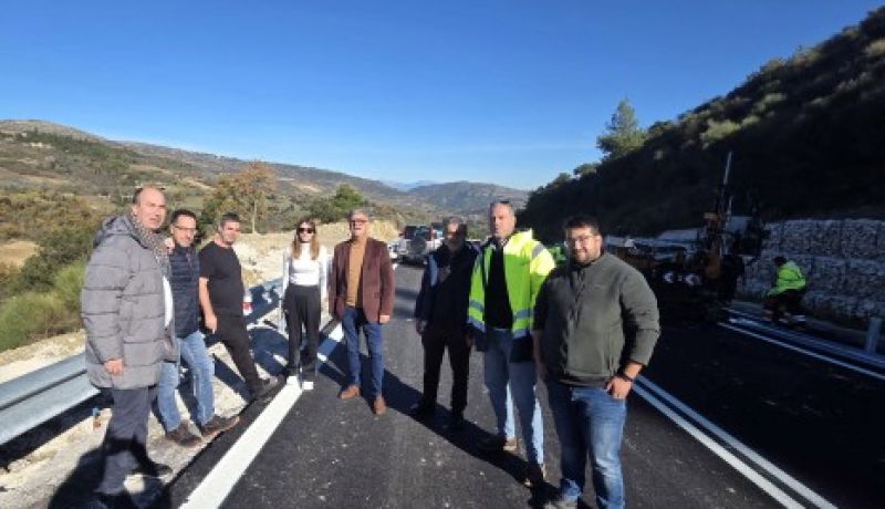 Στην κυκλοφορία ο δρόμος πρόσβασης προς τα Τρίκαλα Κορινθίας και το Χιονοδρομικό Κέντρο Ζήρειας