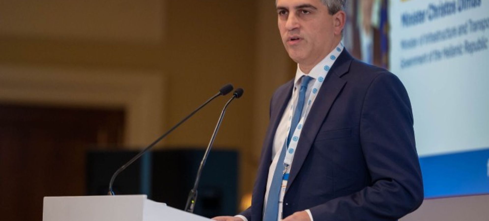 Τοποθέτηση Υπουργού Υποδομών και Μεταφορών Χρίστου Δήμα στο FIDIC Global Leadership Forum