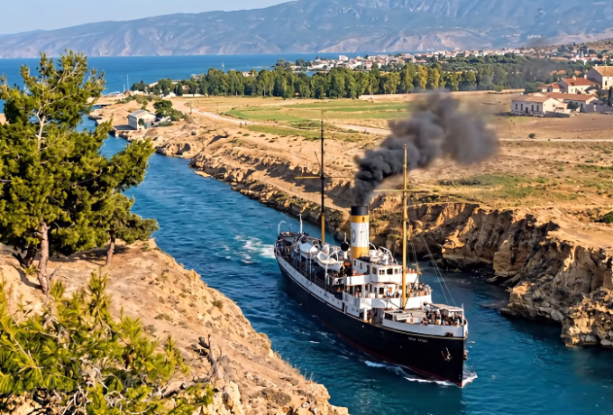 Από τη δημόσια ομάδα «ΚΟΡΙΝΘΟΣ ΚΑΙ ΚΟΡΙΝΘΙΑ ΣΤΟ ΠΕΡΑΣΜΑ ΤΟΥ ΧΡΟΝΟΥ» – Η Διώρυγα της Κορίνθου του 1949 «ζωντάνεψε» με AI [Βίντεο]