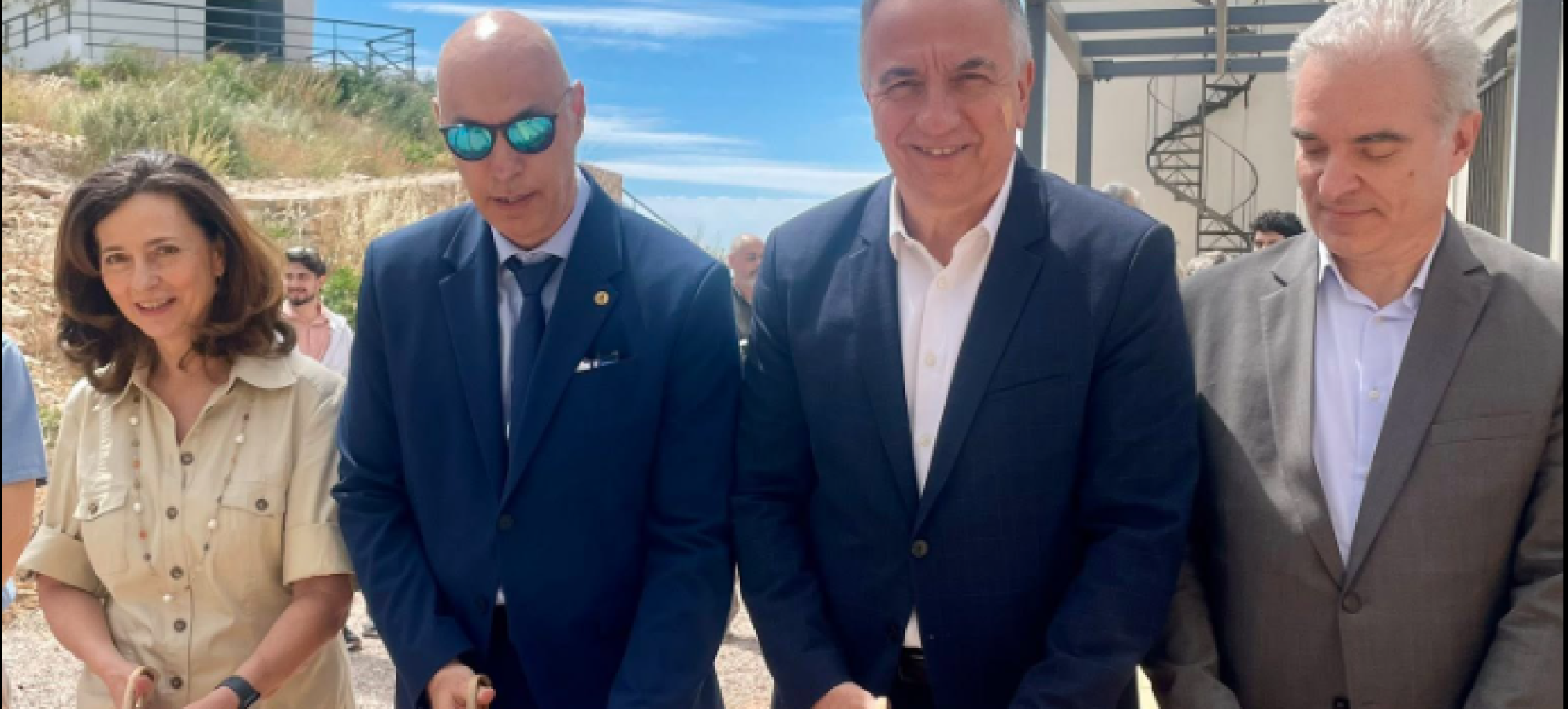 Τελετή εγκαινίων για την κτιριακή επέκταση του ΙΑΑΔΕΤ στην Πεντέλη