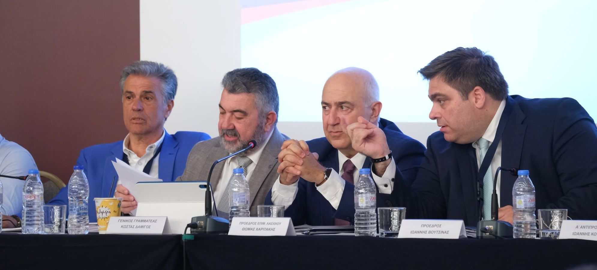 Στο Λασίθι χτυπά η «καρδιά» της ελληνικής επιχειρηματικότητας – Παρών ο πρόεδρος του Επιμελητηρίου Κορινθίας Παναγιώτης Λουζιώτης