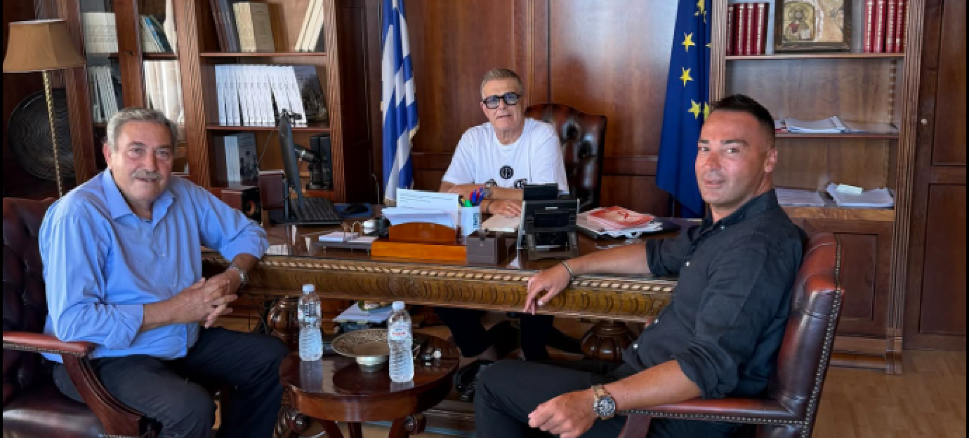 Σωτήρης Μουρίκης: «Η αλυσίδα της ζωής μας ενώνει όλους» – Συνάντηση με την Πανελλήνια Ομοσπονδία Εθελοντών Αιμοδοτών