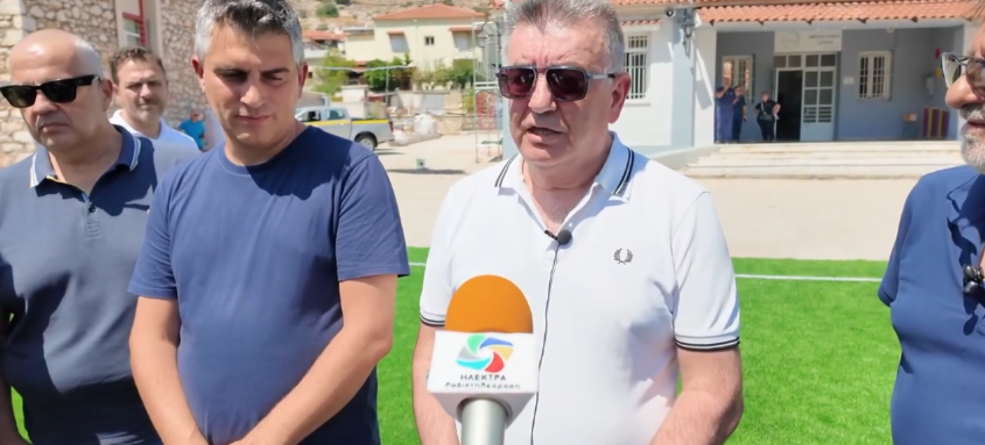 Σχολεία Δήμου Κορινθίων: Δήμας και Σταυρέλης στο Σοφικό για τις ανακαινίσεις