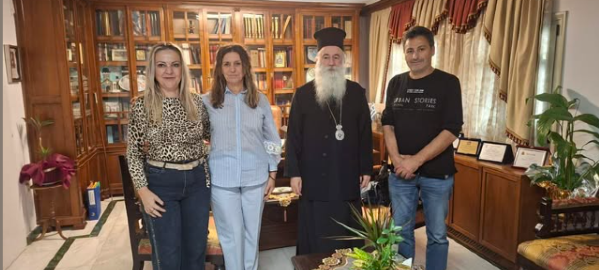 Σωματείο ΦΑΣΜΑ: Συνάντηση με τον Μητροπολίτη Κορίνθου Παύλο