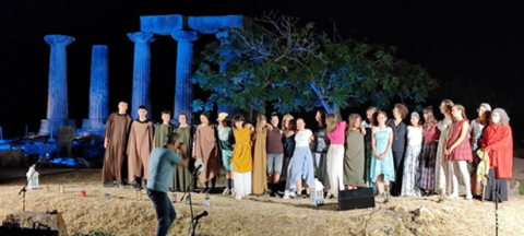 Θεατρική παράσταση «Εκκλησιάζουσες» του Αριστοφάνη με την συνεργασία του 2ου Γυμνασίου και του 2ου Γενικού Λυκείου Κορίνθου