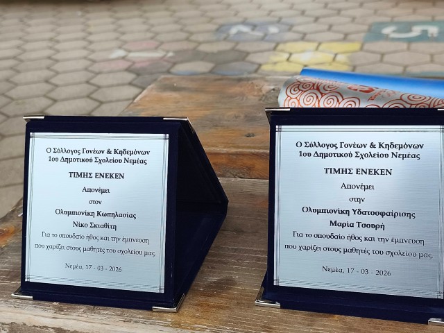 PLAKETES DHMOS NEMEAS