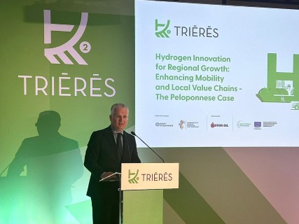 TRIERES | Η πρώτη Κοιλάδα Υδρογόνου ξεκινά από την Πελοπόννησο- Δημήτρης Πτωχός: «Η Περιφέρειά μας στην αιχμή της καθαρής ενέργειας και της τεχνολογικής εξέλιξης»