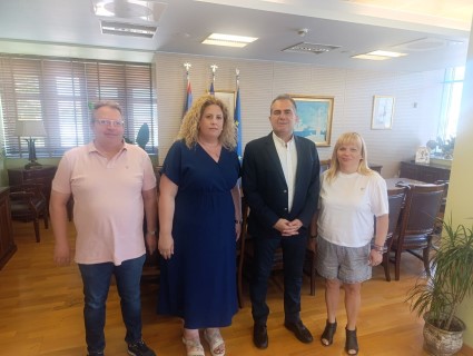  Επίσκεψη της Συντονίστριας Πελοποννήσου, κ. Άννας Τσουραπά, στον Νομό Μεσσηνίας.