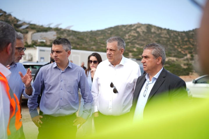 Αυτοψία του Υπουργού Υποδομών και Μεταφορών Χρίστου Δήμα στα υπό εξέλιξη έργα του ΒΟΑΚ