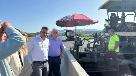 Αυτοψία του Υπουργού Υποδομών και Μεταφορών Χρίστου Δήμα στο Βόρειο Τμήμα του Ε65 στα Γρεβενά [Βίντεο]
