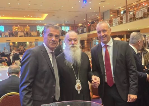 «Άξιος!» – Ο Πρόεδρος του Επιμελητηρίου Κορινθίας καλωσορίζει τον νέο Μητροπολίτη Παύλο