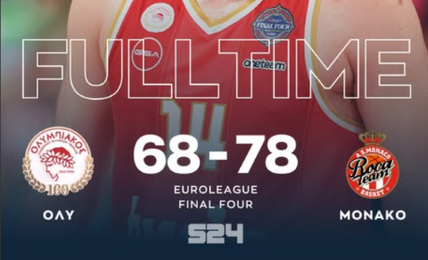 Final Four 2025 - Εκτός τελικού και ο Ολυμπιακός|  Το όνειρο έσβησε και φέτος νωρίς για τους Πειραιώτες