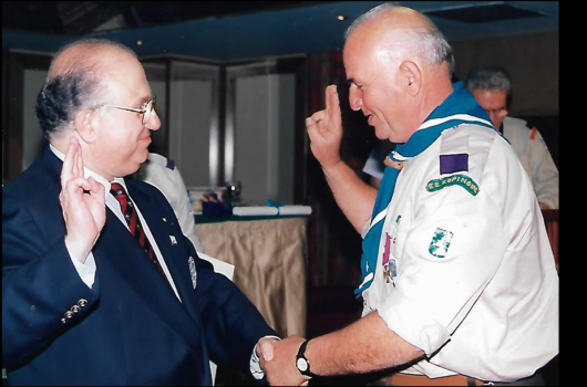 Αποχαιρετισμός με Προσκοπικές Τιμές στον Νίκο Γιαννακόπουλο «Μέλισσα»