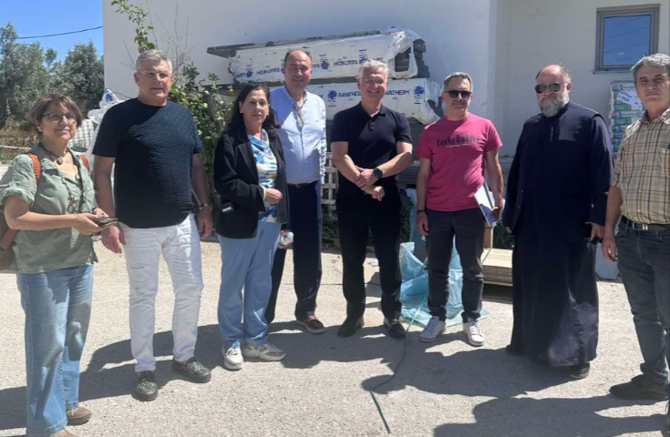 Αυτοψία του Περιφερειάρχη για την πρόοδο των εργασιών του Εκκλησιαστικού Γηροκομείου Κορίνθου «Το Έργο του Αποστόλου Παύλου»