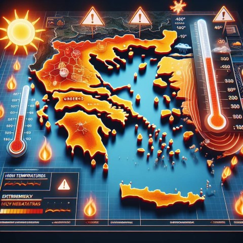 Σε υψηλά επίπεδα η θερμοκρασία και τη Μεγάλη Παρασκευή - 27,4 βαθμοί στον Άσσο 
