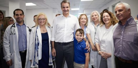Μητσοτάκης από ανακαινισμένο Κέντρο Υγείας Μεγάρων: Στο τέλος της τετραετίας θα μιλάμε για ένα νέο ΕΣΥ