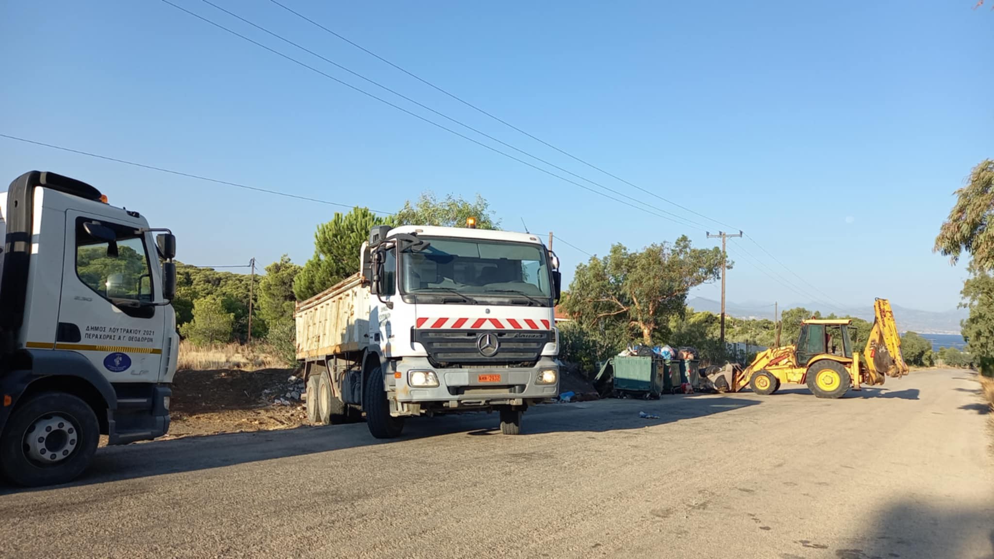 Εντατικές εργασίες καθαριότητας στον Δήμο Λουτρακίου – Περαχώρας – Αγίων Θεοδώρων ενόψει αυξημένης επισκεψιμότητας