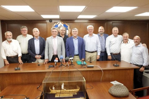 Σύσκεψη των Δημάρχων του Νομού με τον Γενικό Γραμματέα Συντονισμού Διαχείρισης Αποβλήτων του ΥΠΕΝ