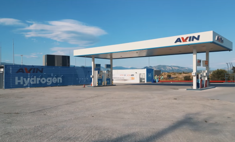 Το πρώτο πρατήριο Υδρογόνου της AVIN ξεκινά τη λειτουργία του στους Αγίους Θεοδώρους